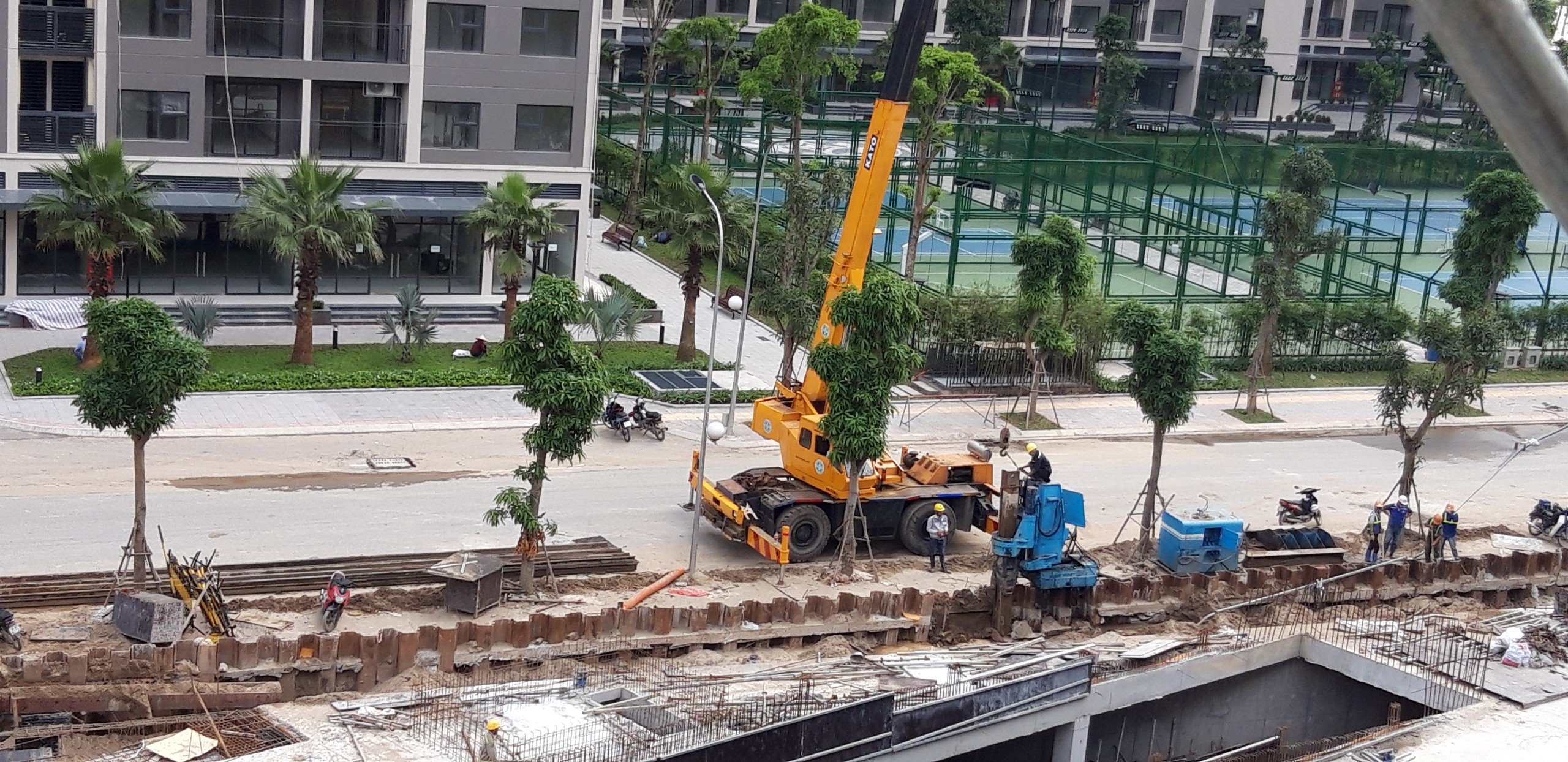 Dự án: Nhà để xe số 2 KĐT Vinhomes Ocean Park